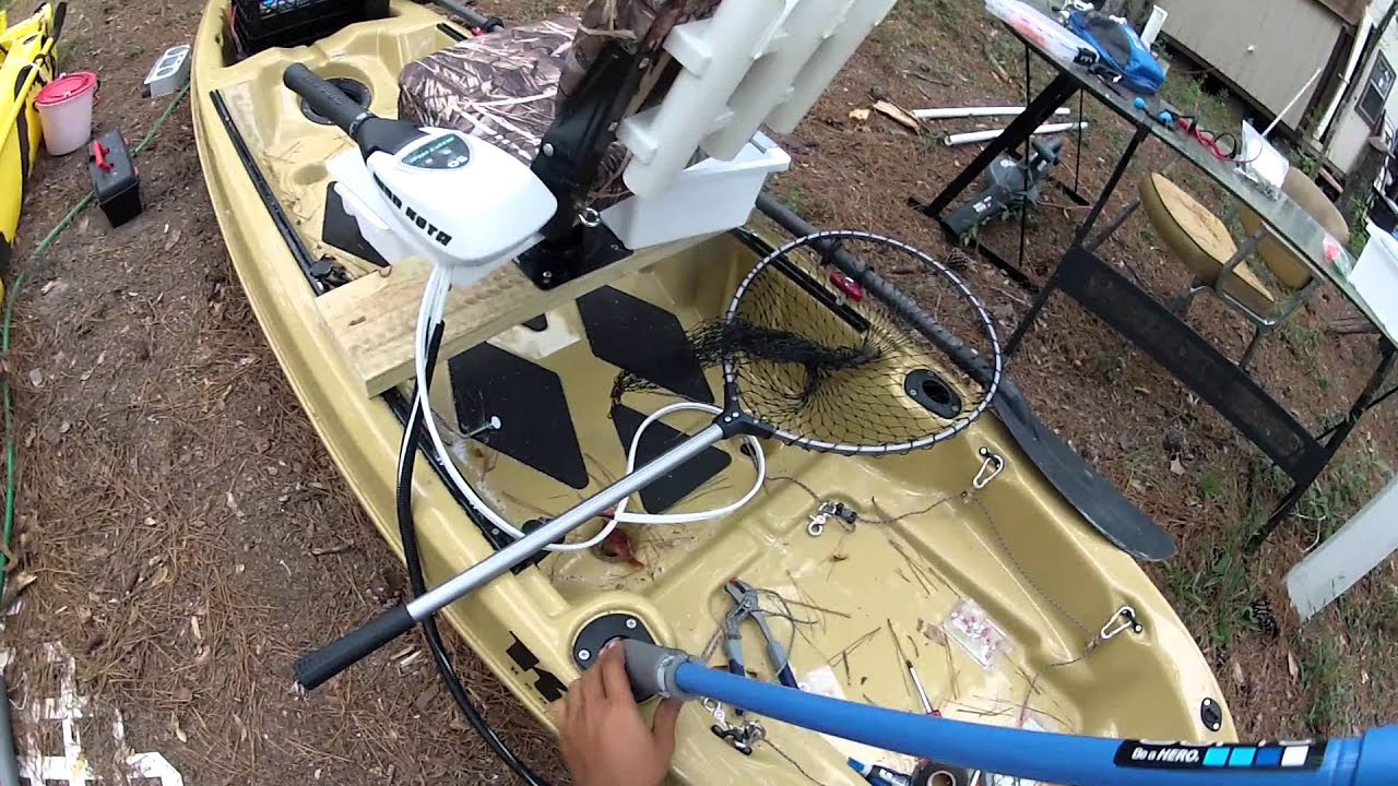 diy gopro fishing mount for kayak rod holders - youtube