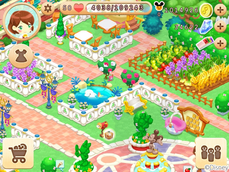 Ios Android ディズニー マジックキャッスル ドリーム アイランド 配信開始 Game Watch