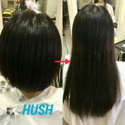 和歌山市 美容室 Hush 超音波エクステ