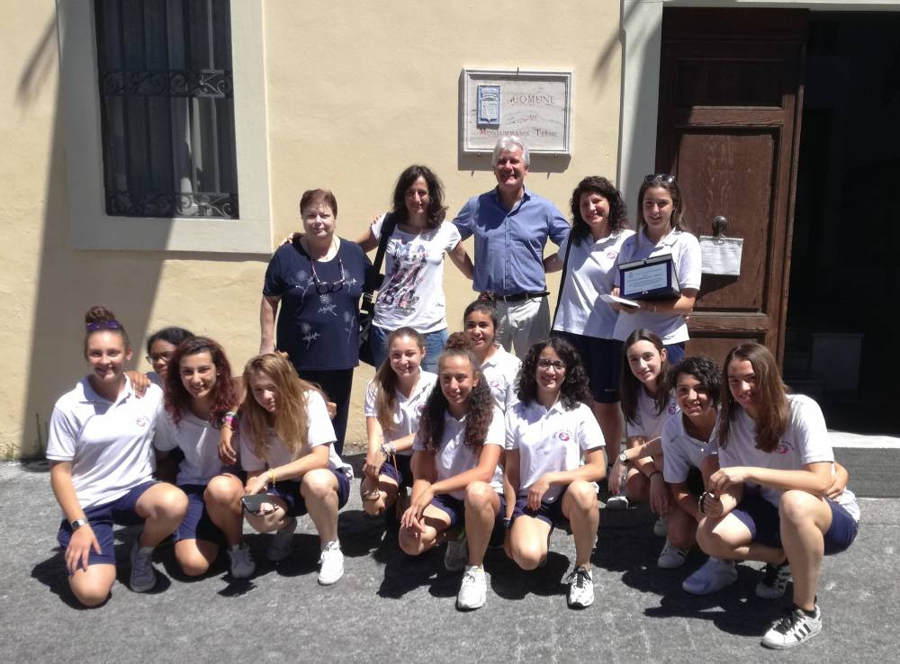 Il Comune di Monsummano premia il gruppo Under 14/Under 15 per i successi della stagione