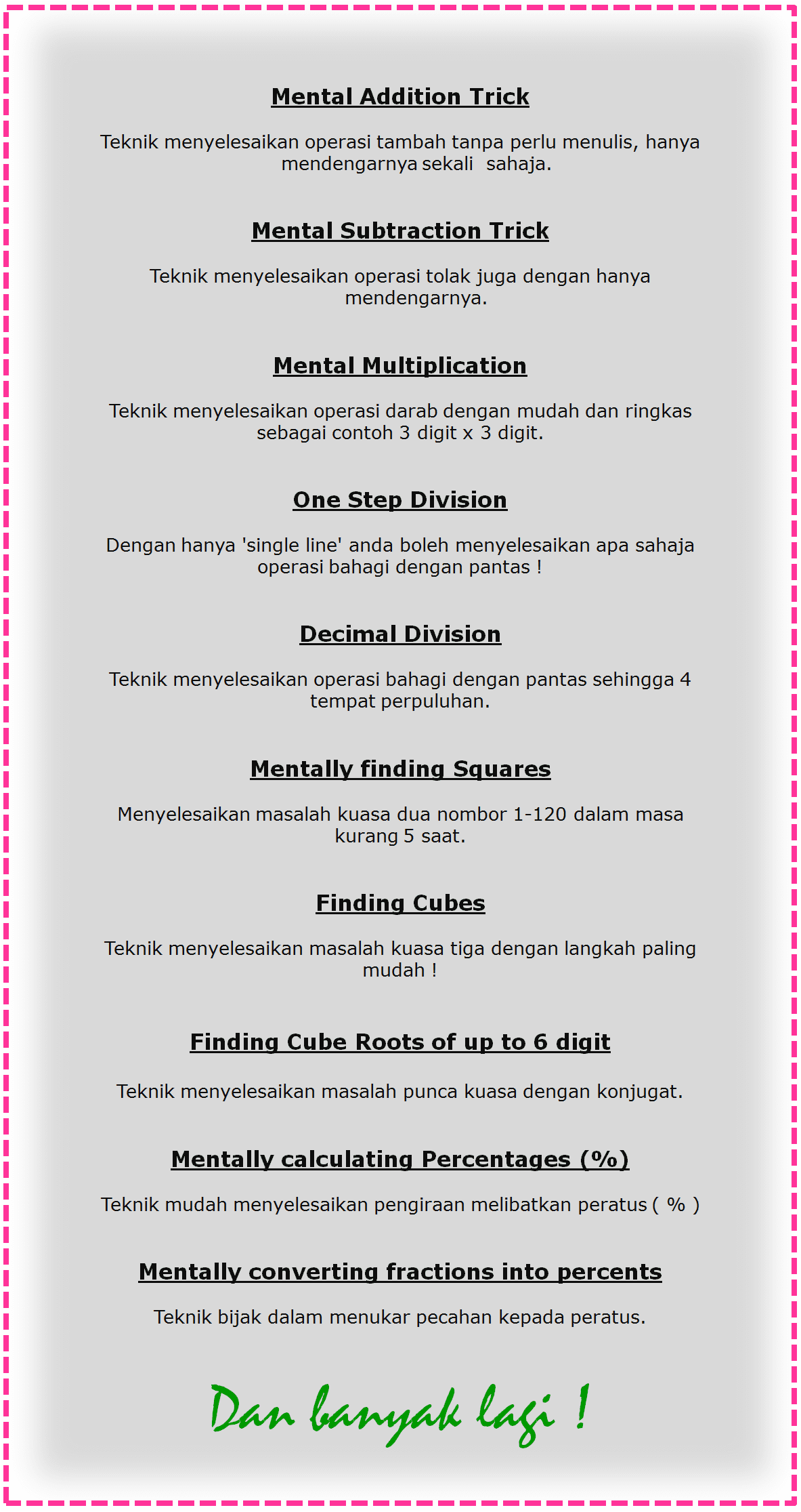 Koleksi Bahan Bantu Belajar (BBM)