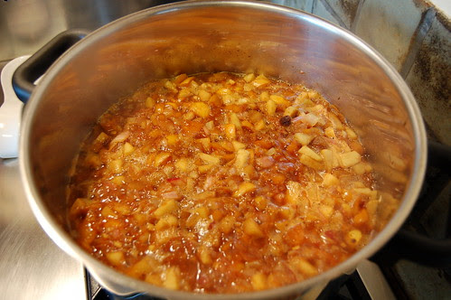 Chutney cooking