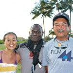 Kyoko Ikeda, Moah Willie and Keith Taguma