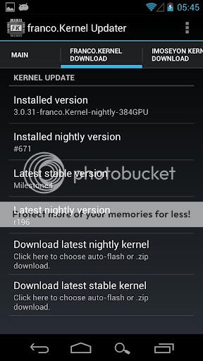 ac5abc96 franco Kernel updater 6.5 (Android) APK