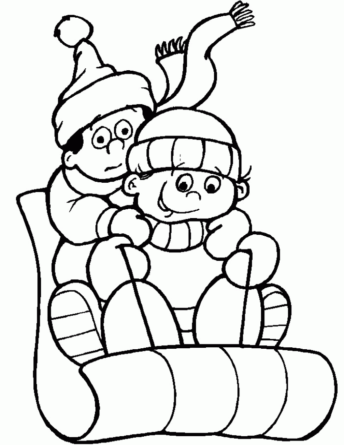 free colouring pages winter download free clip art free