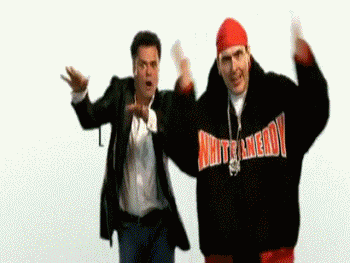 Weird Al White and Nerdy dance GIF