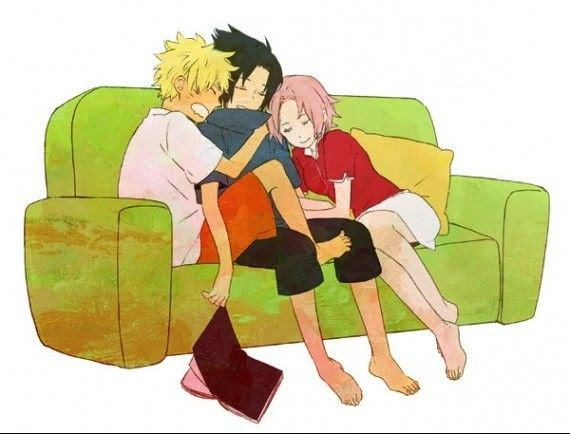 Naruto, Sasuke & Sakura.