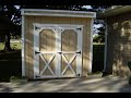 Plan to build a garden shed