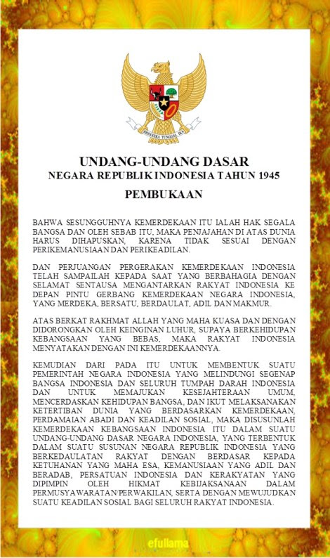 Teks Pembukaan Uud 1945  newhairstylesformen2014.com