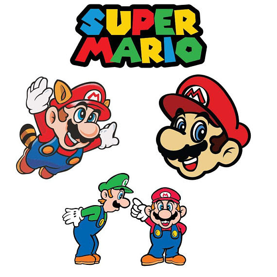 Super Mario Silhouette At Getdrawings Free Download