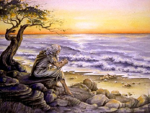 João na Ilha de Patmos