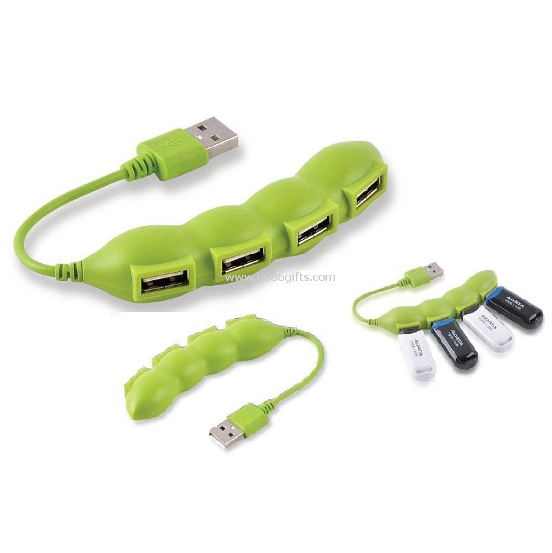 Bean shape 4 port USB HUB  China Marketing Products
