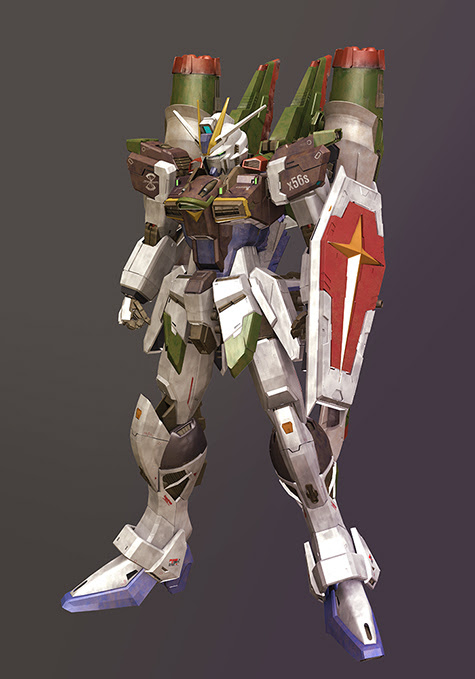 mobile suit gundam seed Impulse zgmf x56s 3d mesh cg sandrum blast