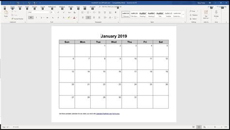  blank calendars that can be typed in example calendar printable