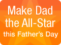 Make Dad the All-Star on Father's day at cafepress