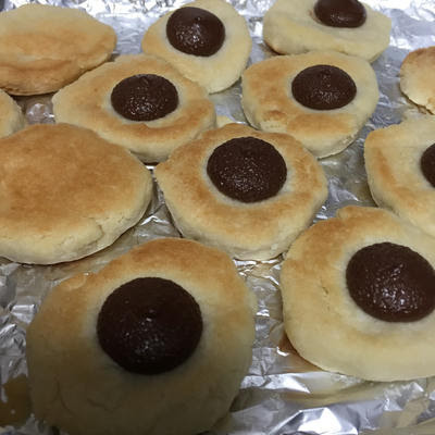 魚焼きグリルで作ったアーモンドクッキー たべるつくる
