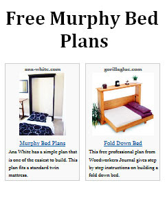 Murphy Bed Plans