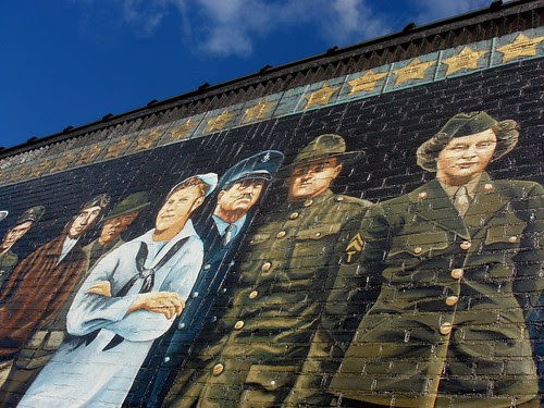 Veterans mural