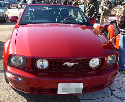 フォード マスタング コンバーチブル Acj新年会で出会った車 15年1月17日 土曜日 アストンマーティンオーナーの憂鬱