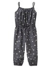 Baby GAP Stars Print Gray One Piece Romper ROOFTOP Jumpsuit Outfit 5T 5 NWT $35