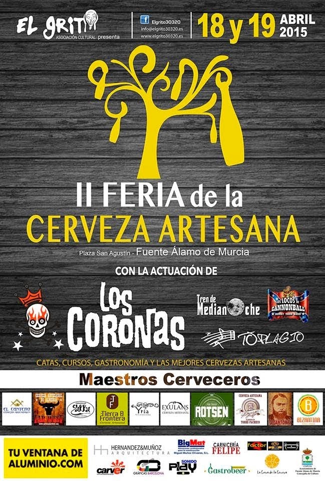 II Feria de la Cerveza Artesana de Fuente Álamo...