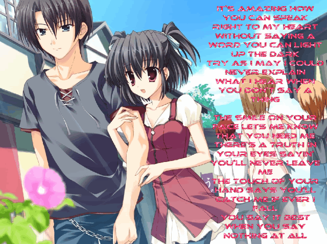 Anime couples quotes image by vinceziel on Photobucket