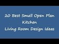 Open Plan Living Room Decorating Ideas