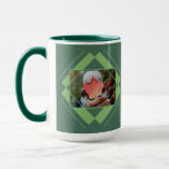 YOUR 2 PHOTOS & MONOGRAM mugs
