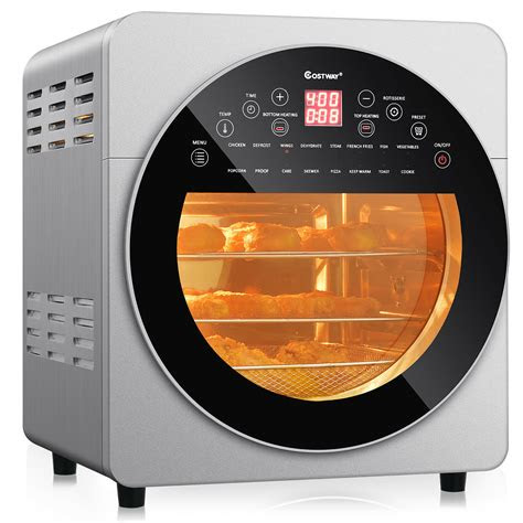 The ninja foodi digital air fry oven packs a lot of features and cooking capacity in a small countertop footprint. Costway 16-in-1 Air Fryer Oven 15.5 QT Toaster Oven