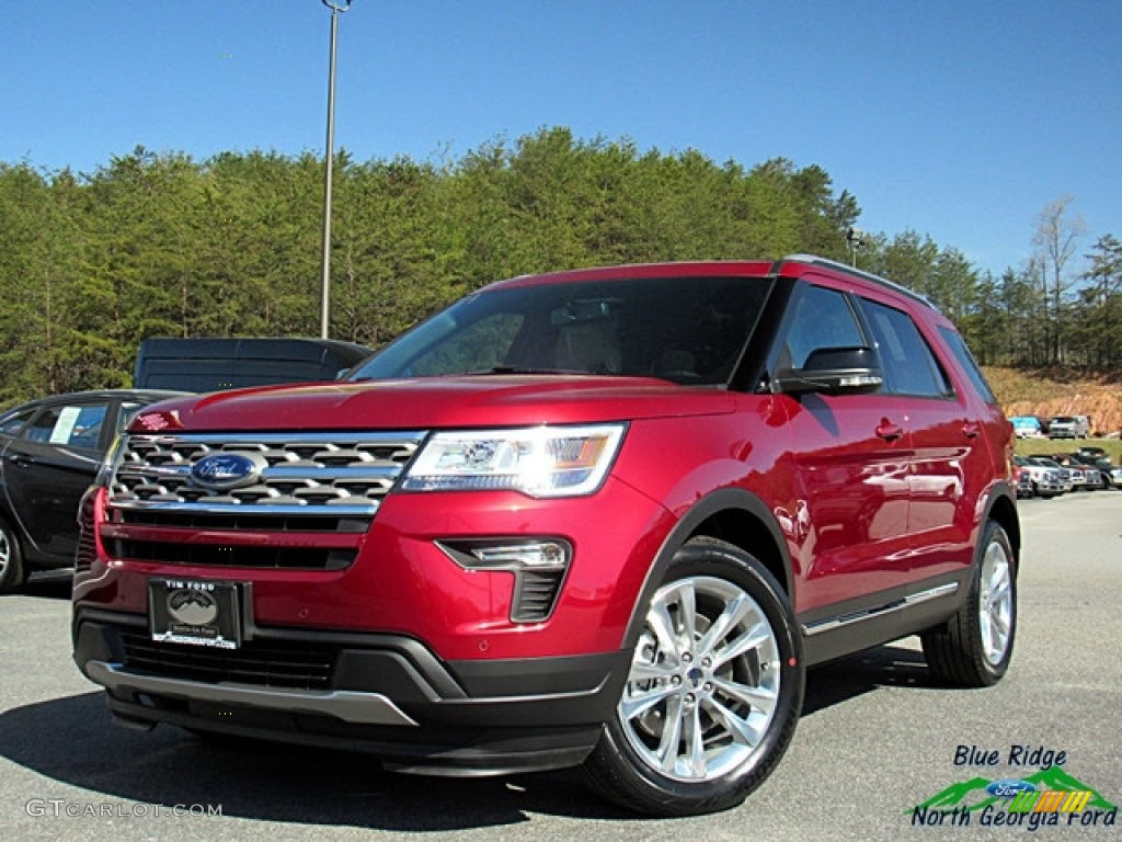 18 Ruby Red Ford Explorer Xlt Gtcarlot Com Car Color Galleries