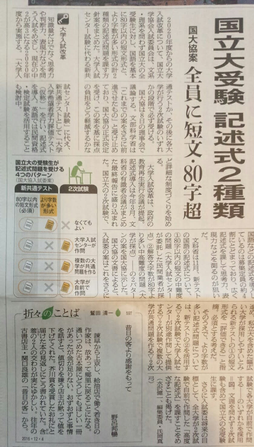 伝えたいことを80文字に凝縮するのは難しい 中学生よ 文章を書こう 中尾雅幸の人つなぎの旅