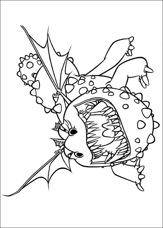Kids N Funcom Coloring Page How To Train Your Dragon How To Train