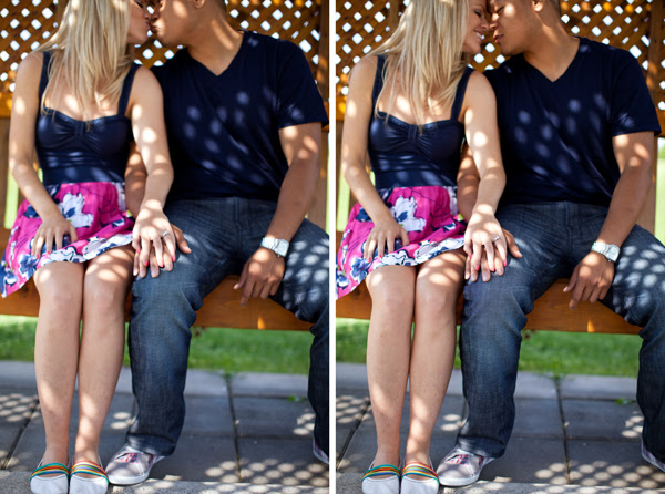 a mini putt engagement