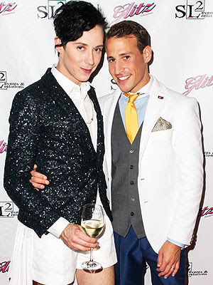 Johnny Weir and Victor Voronov Will Share Custody of Their Dog Tëma