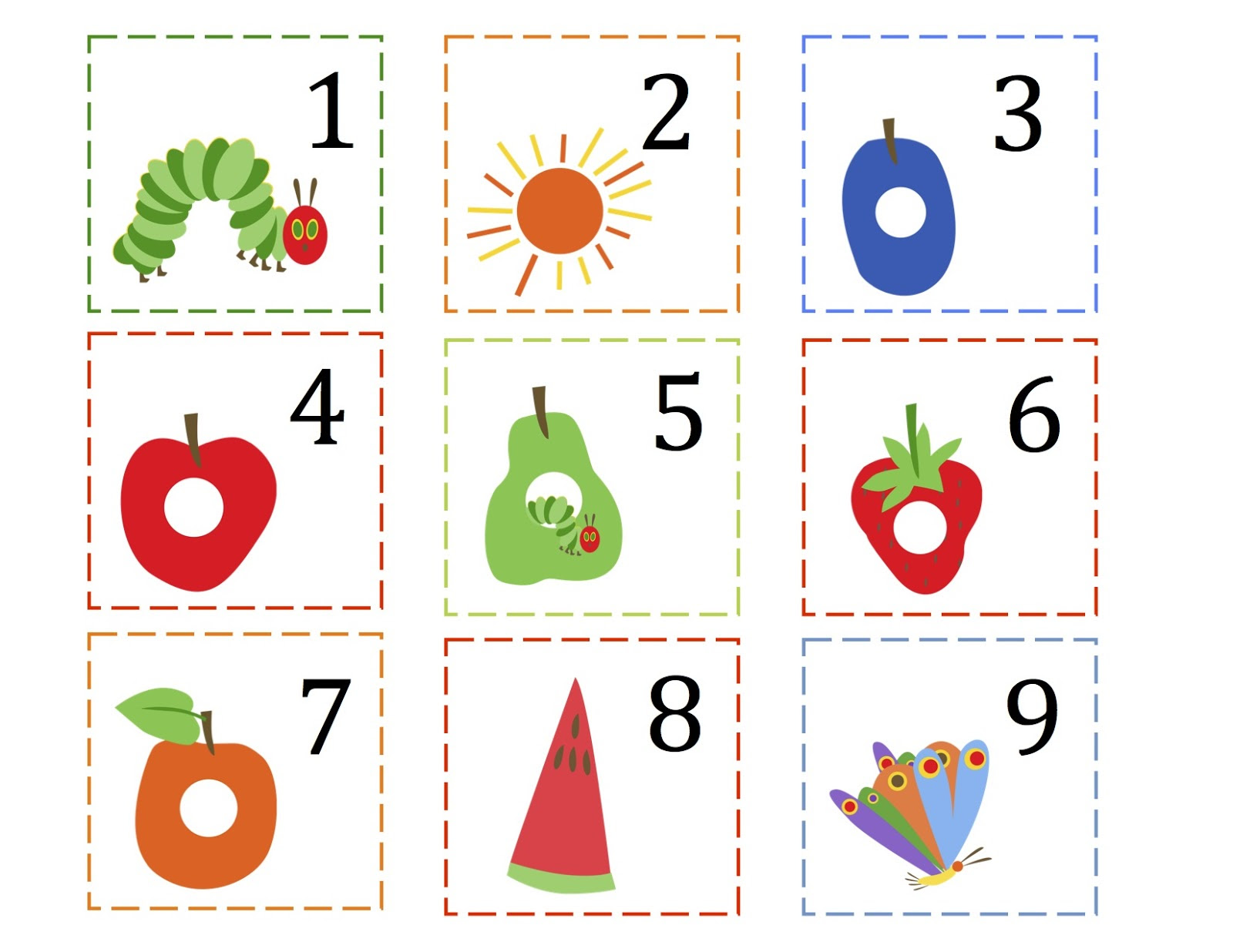 Crazy the very hungry caterpillar printable | Jimmy Website