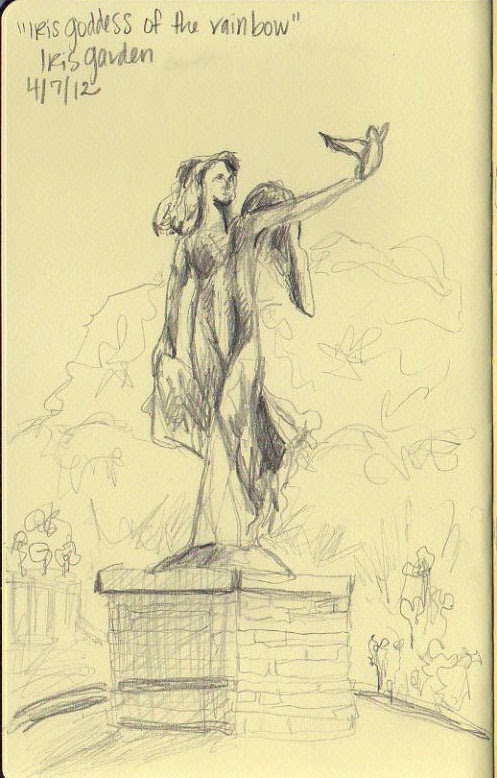 Iris goddess