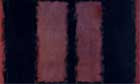  Mark Rothko Sketch de "Mural N º 4" 1958