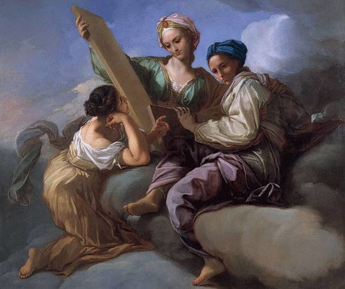 Benedetto Luti_Allegoria della sapienza_