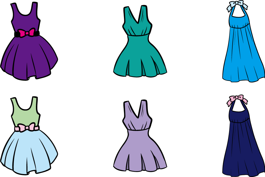 最新 ワンピース 洋服 イラスト フリー ただの無料イラスト
