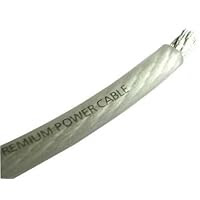Stinger HPM Series 8 Gauge Matte Clear OFC Power Wire