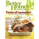 Better Homes and Gardens Magazine June 2011 Taste of Summer