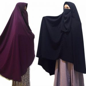 Tips Cantik Dan Nyaman Menggunakan Hijab Syari Bercadar