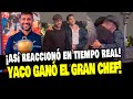 YACO ESKENAZI GANÓ LE GRAN CHEF FAMOSOS Y ASÍ REACCIONÓ EN TIEMPO REAL