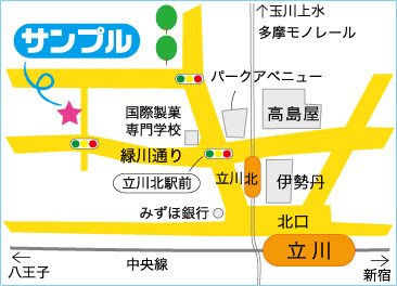 地図作成 イラストマップ4 000円から