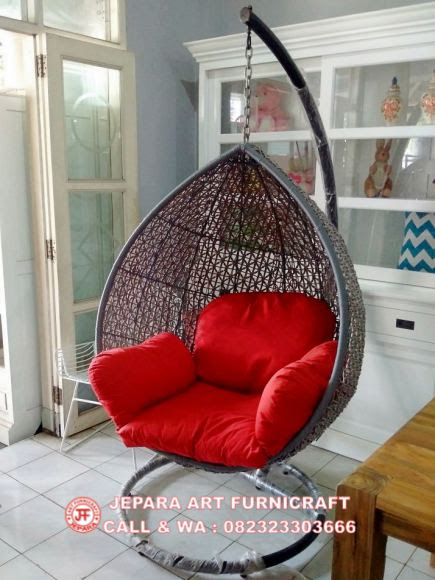 Jual Kursi Ayunan Rotan Sintetis Hanging Harga Murah