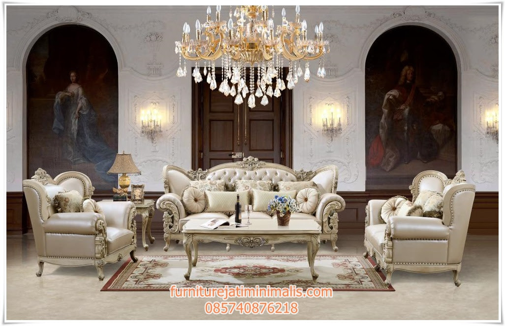  Kursi  Tamu  Sofa Klasik  Homey kursi  tamu  sofa mewah sofa 