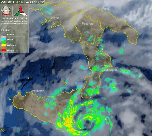 Pocasi italie radar