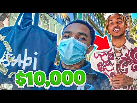 I WENT SHOPPING & SPENT $10,000 FOR DDG'S TOUR...