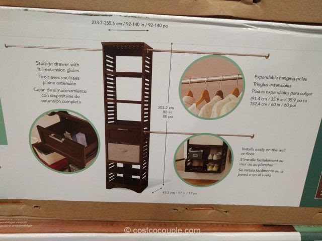 Whalen Closet Organizer
