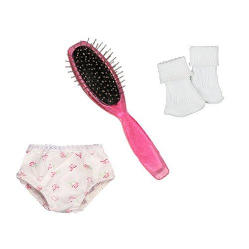 Complete Doll Accessories Set for 18 Inch Dolls  American Girl DollsDoll Hairbrush White Doll Socks Doll Underwear